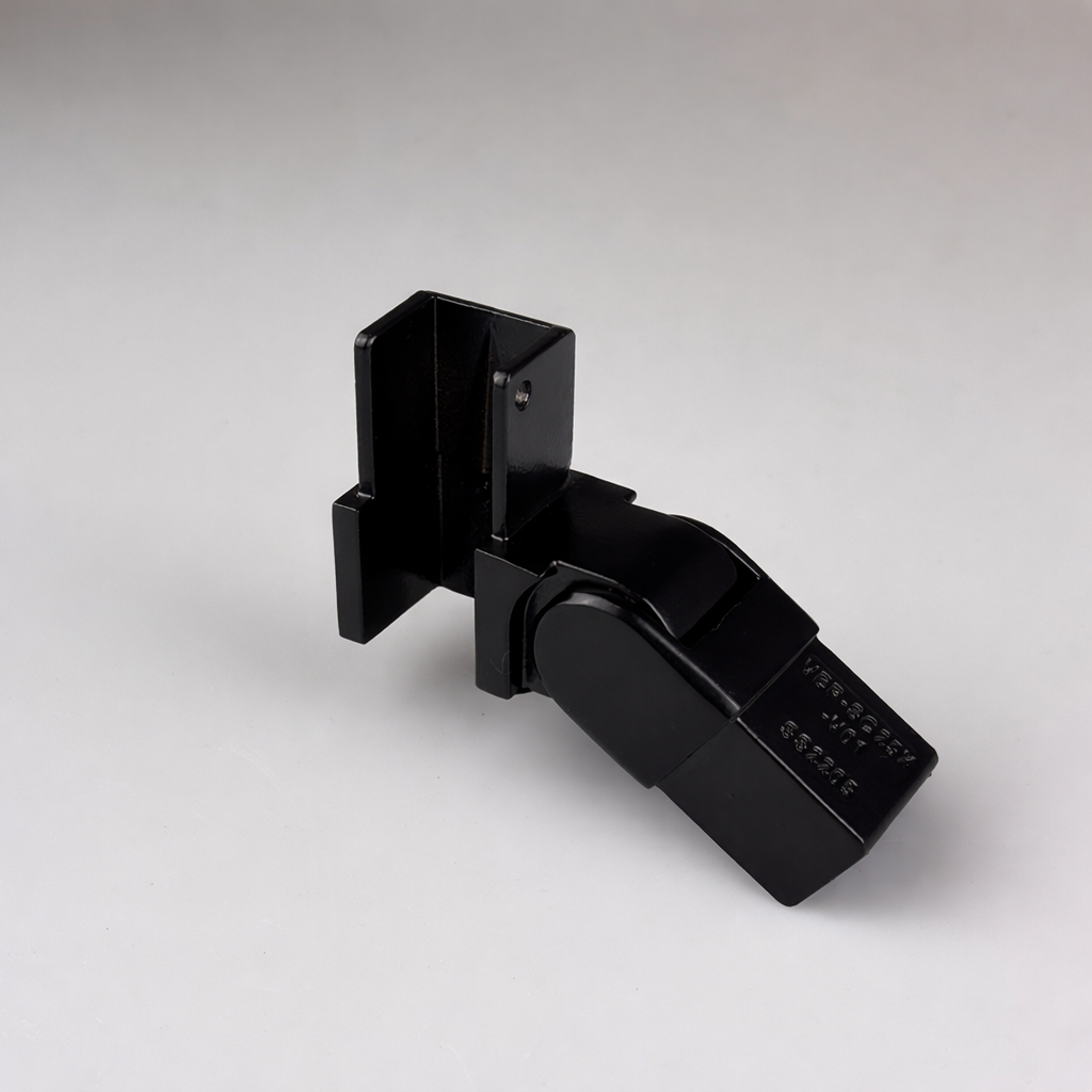 90 Degree Vertical Adjustable for Downstairs Application - Left hand - Matt Black